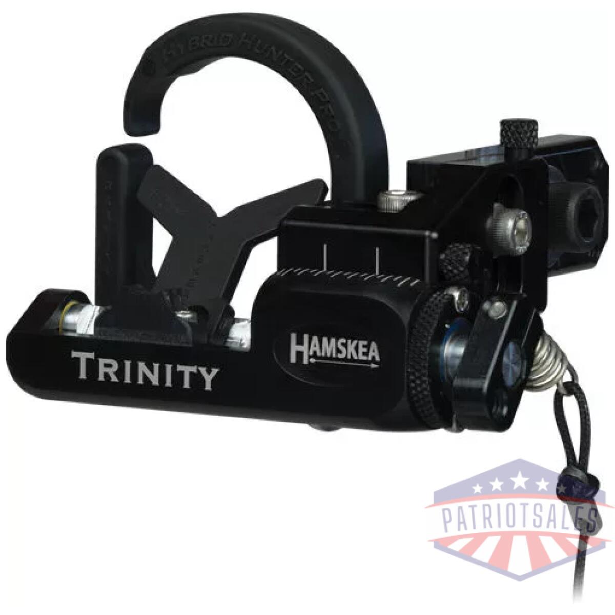211772 - hamskea arrow rest trinity - hunter pro micro rh black - 211772