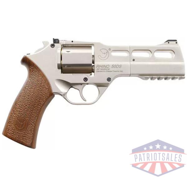 CHIAPPA RHINO .177 BB PISTOL - CO2 50DS NICKEL 6RD