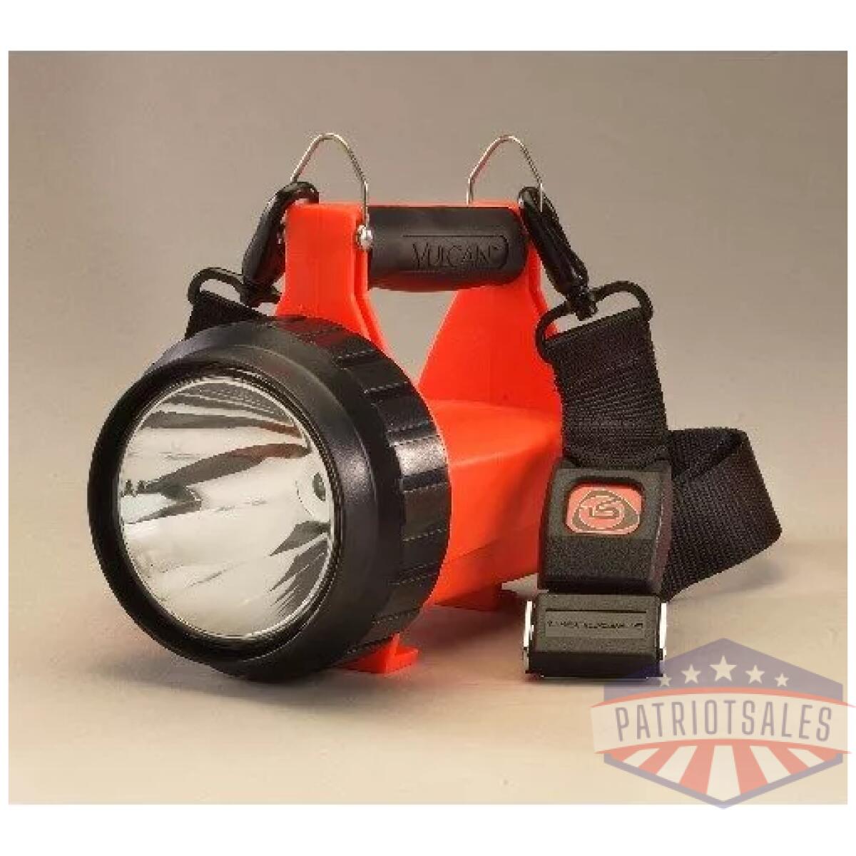 44450 - fire vulcan led standard system iec type a (120v) ac/ 12v dc. Orange - 44450