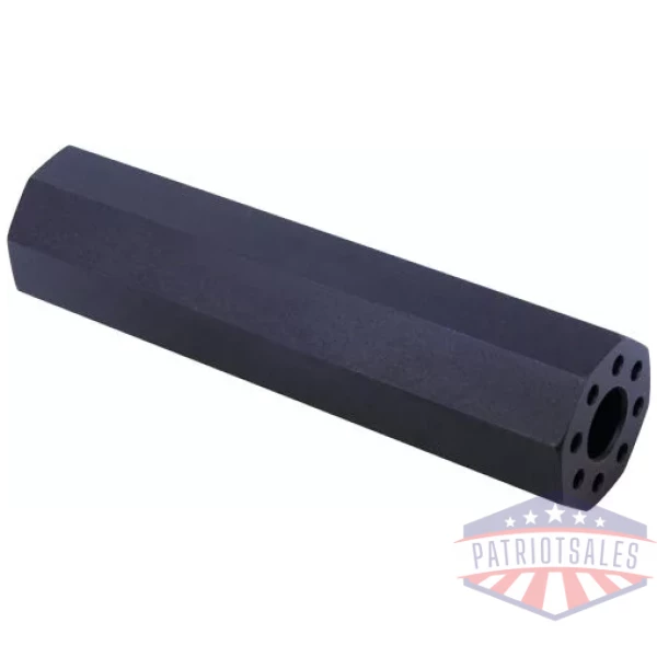 GUNTEC AR15 FAKE SUPPRESSOR - 4.5" 1/2X28 THREADS BLACK