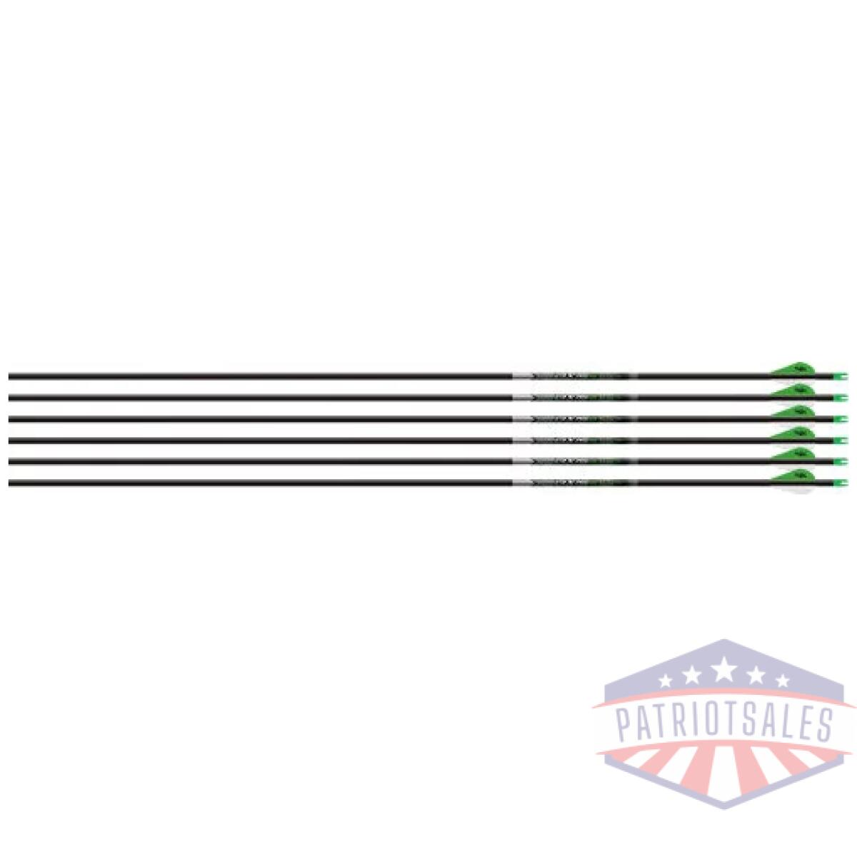 501276 - easton axis 5mm 300 w/ halfout - 6-pack w/ 2" blazer vanes - 501276