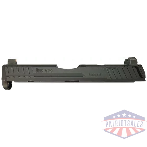 HK VP9 SLIDE ASSEMBLY O-READY - 4.70" SUPPRESSOR SIGHTS BLK