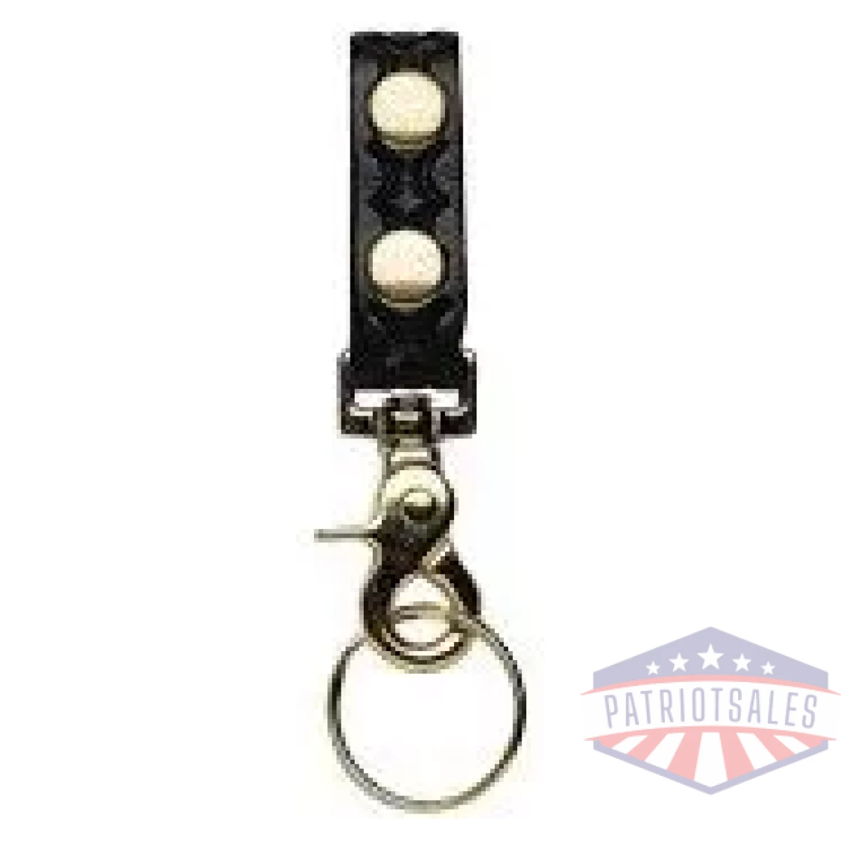 5436-1-n - belt keeper with deluxe swivel key snap - 5436 1 n