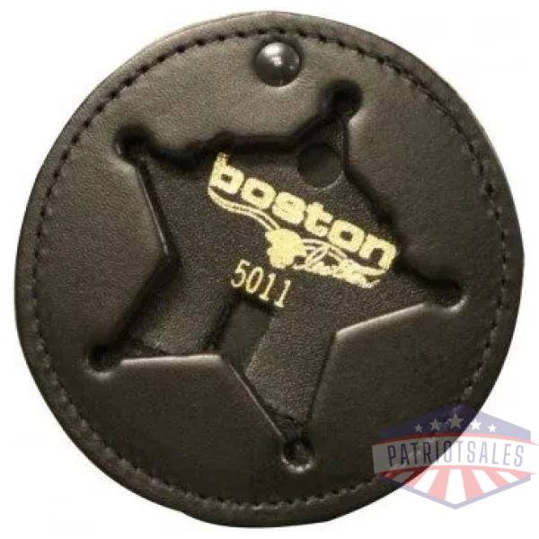 3.75 Circle Recessed Badge Holder with Clip