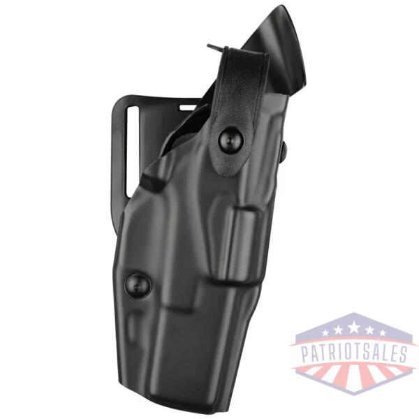 Model 6360 ALS/SLS Mid-Ride, Level III Retention Duty Holster for Glock 19 Gens 1-4 w/ Light/Laser