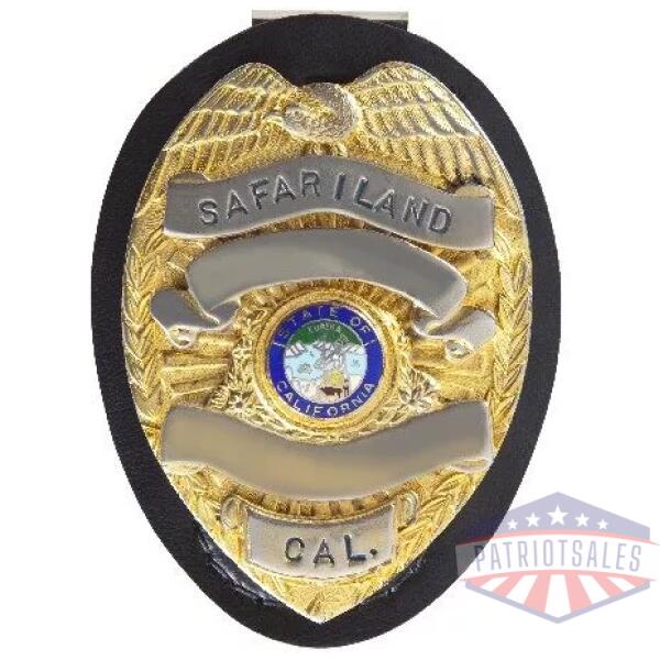 Model 7350-03 Badge Holder Teardrop, Clip-On