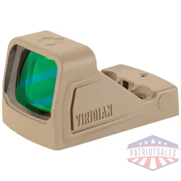 VIRIDIAN REFLEX SIGHT RFX-11 - MICRO GRN DOT 1X16 SHIELD FDE
