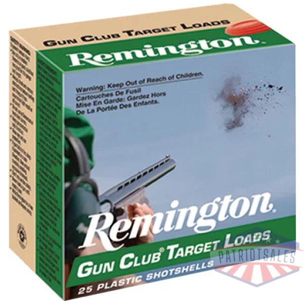 REMINGTON GC 20GA 2.75" 7/8OZ - #7.5 1200FPS 250RD CASE LOT