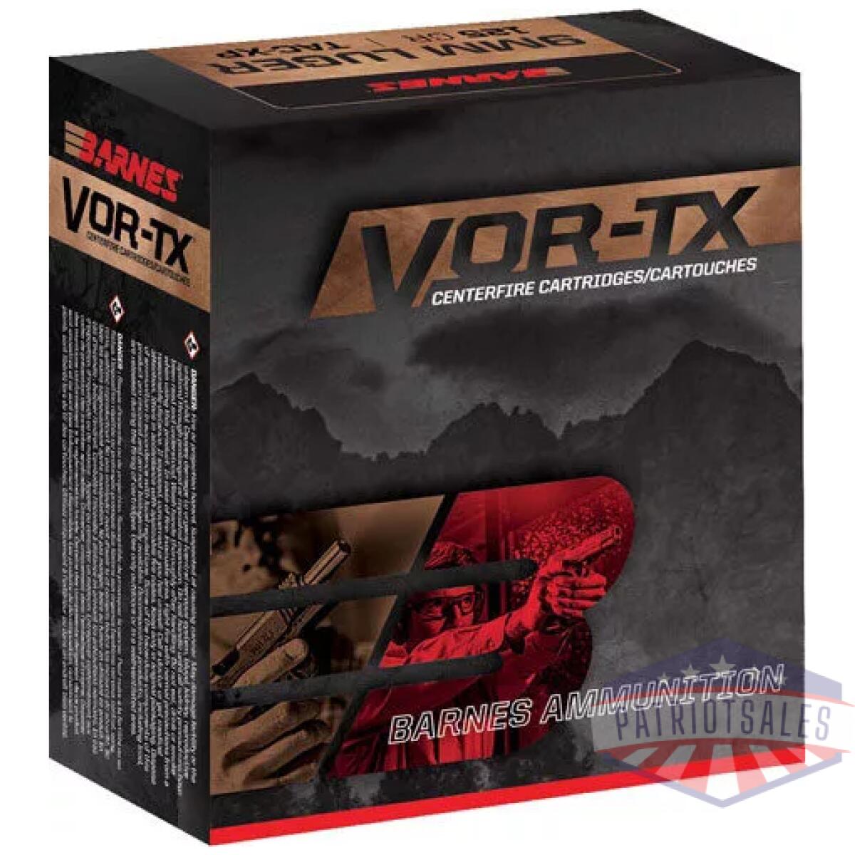 A22024. Webp - barnes vor-tx 454 casull 250gr - xpb 20rd 10bx/cs - a22024