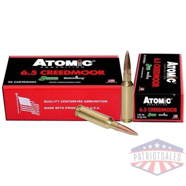 ATOMIC 6.5 CM MATCH 142GR HPBT - 20RD 10BX/CS