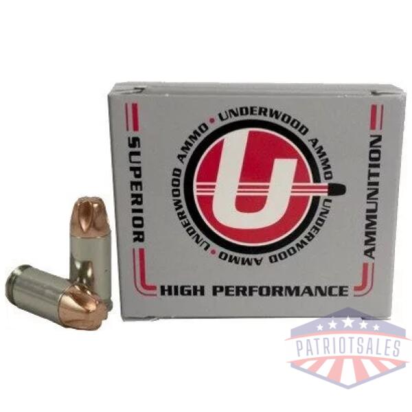 UNDERWOOD 380 ACP 90GR - XTREME PENETRATOR 20RD 10BX/CS