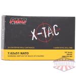 PMC 7.62x51 (7.62 NATO) 147GR - FMJ-BT 20RD 25BX/CS
