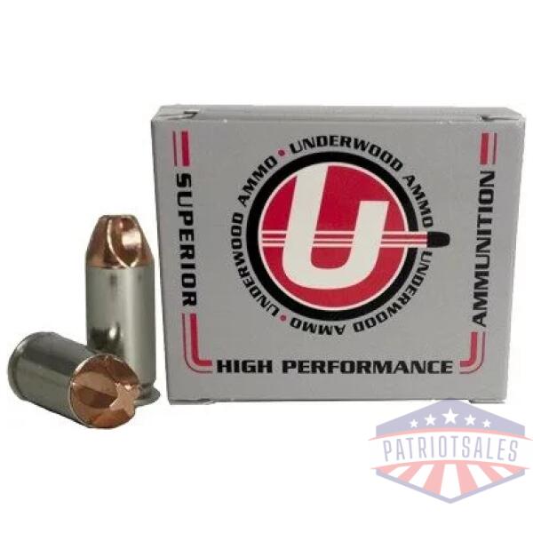 UNDERWOOD 40 SW 115GR - XTREME DEFENDER 20RD 10BX/CS