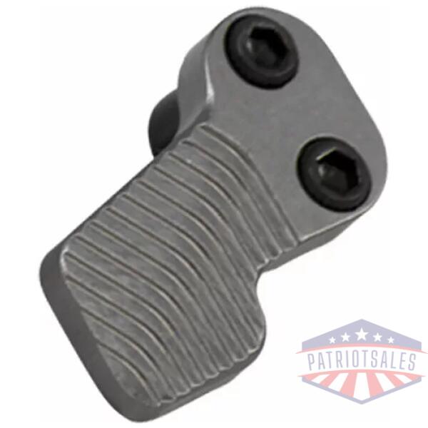 ODIN EXTENDED MAGAZINE RELEASE - XMR GUN METAL GREY FOR AR-15