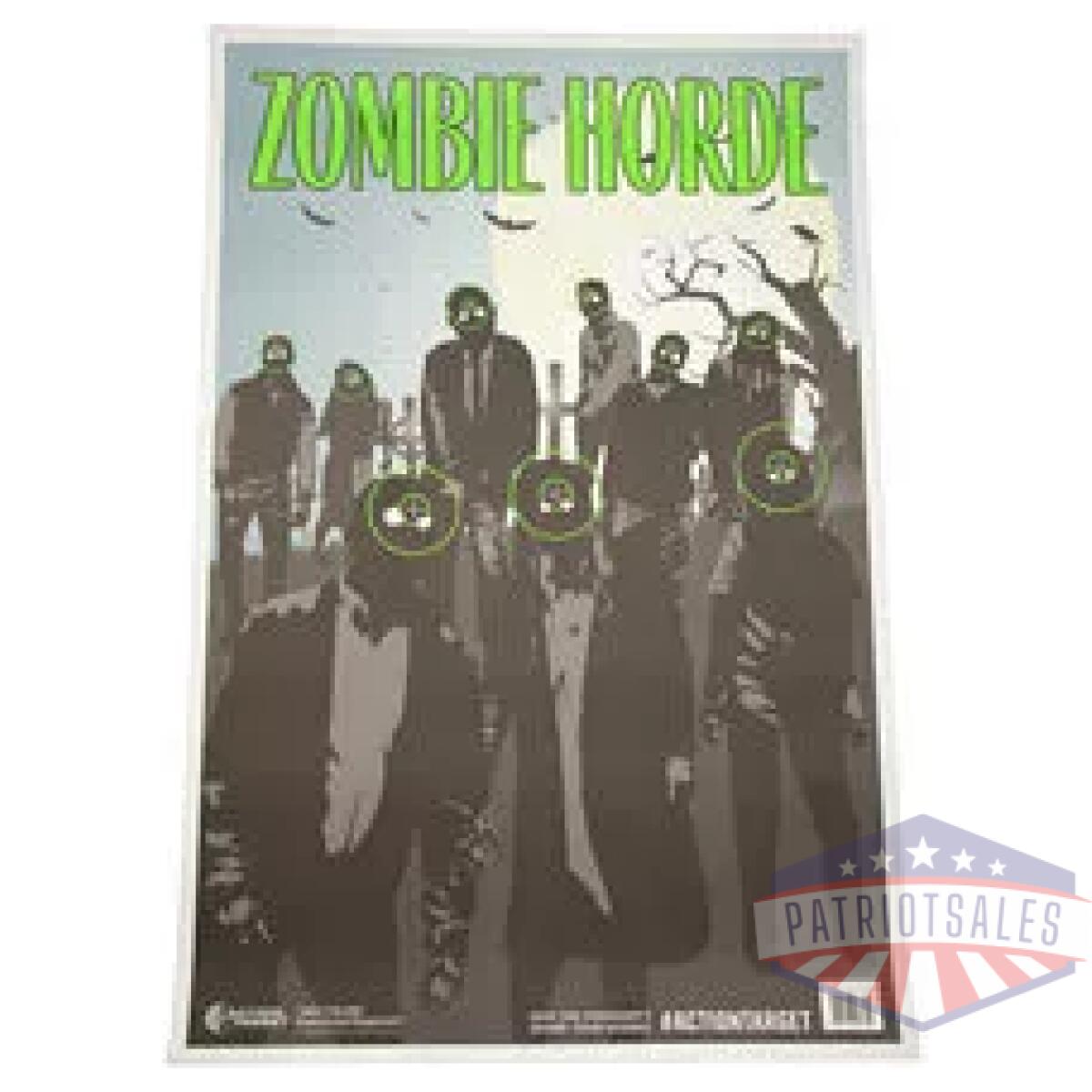 Actgs-zomhorde-100_1-1 - action tgt zombie horde grn 100pk - actgs zomhorde 100 1 1
