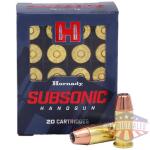 HORNADY SUBSONIC 40 SW 180GR - XTP 20RD 10BX/CS
