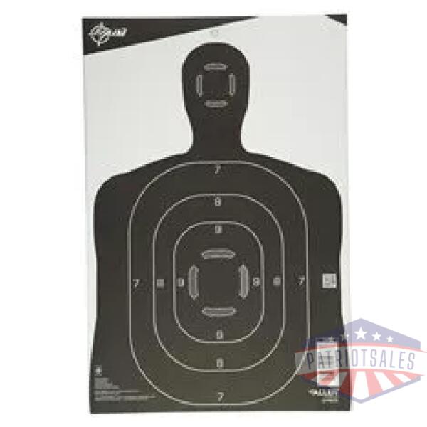 ALLEN EZ AIM SILHOUETTE 12X18 25PK