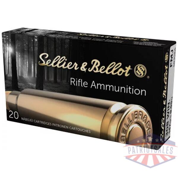 S&B 308 WIN 147GR FMJ - 20RD 25BX/CS