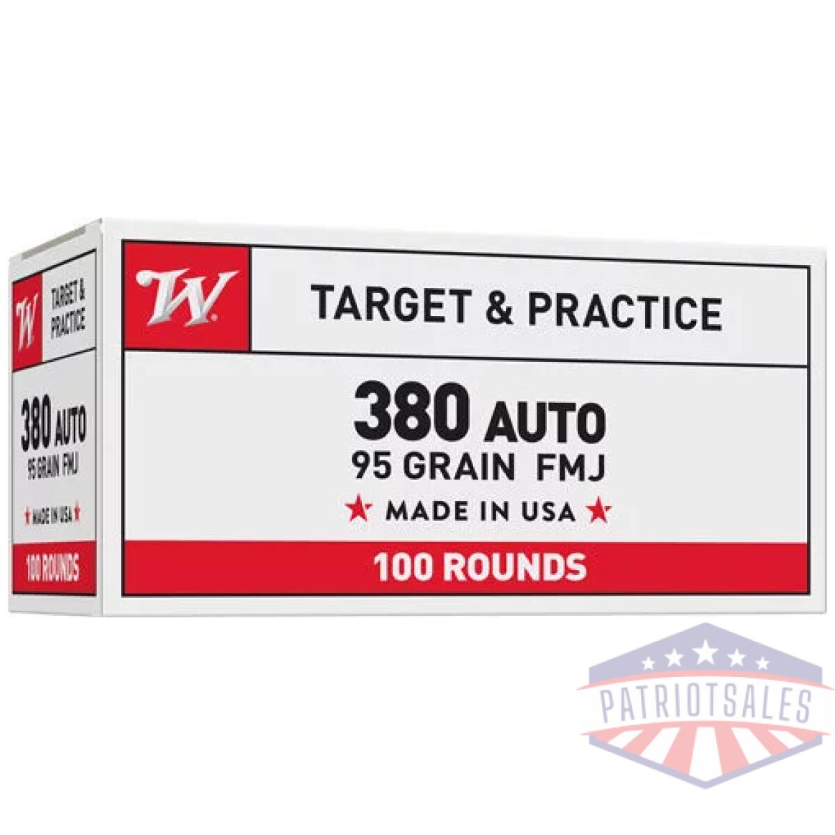 Ausa380vp_1 - winchester usa 380 acp 95gr - fmj-rn 100rd value pack 5bx/cs - ausa380vp 1