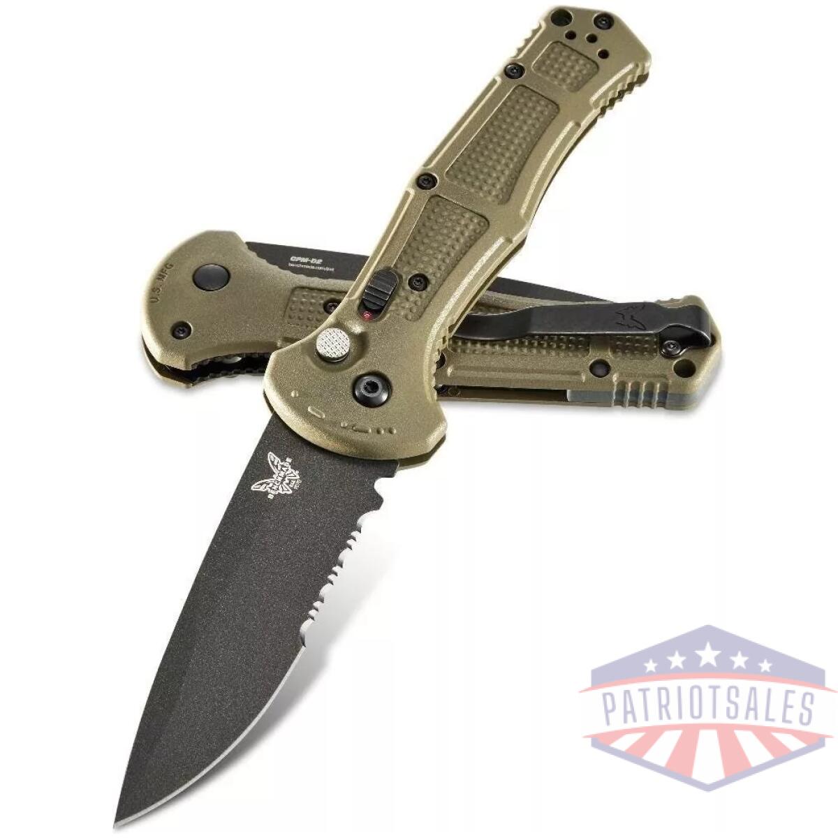 Bm-9070sbk-1 - claymore, auto, drop point - bm 9070sbk 1