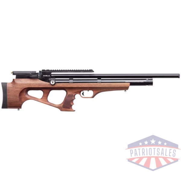 BENJAMIN PCP AKELA .22 CAL. - AIR HUNTING RIFLE WOOD STOCK