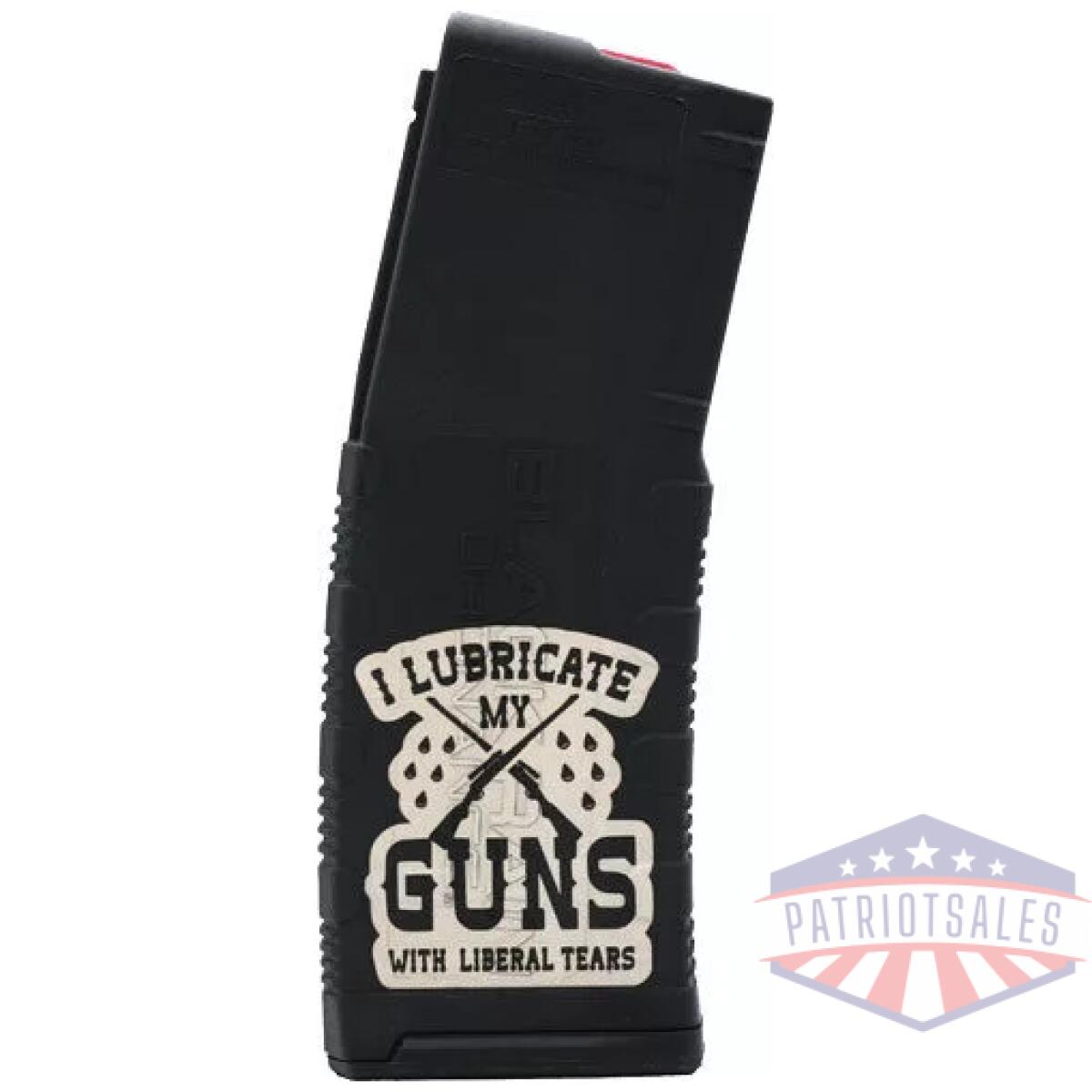 Bromag30lube - black rain magazine 5. 56x45 - 30rd liberal tears - bromag30lube