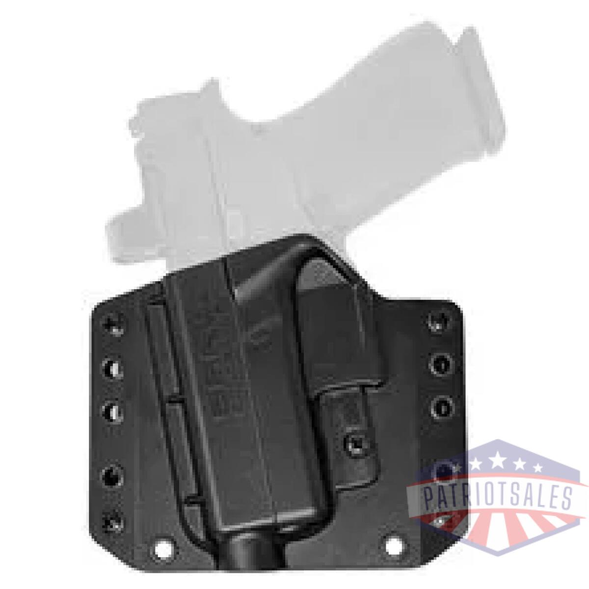 Brvbc10-1034_1. Webp - bravo bca glock 43x mos owb blk lh - brvbc10 1034 1