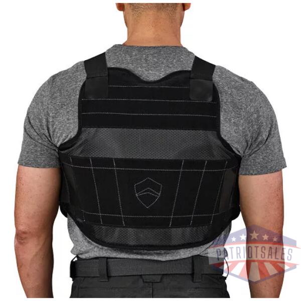 BULLETSAFE CONCEALABLE BLLTPRF - VEST XX-LRG BLACK W/CLS ARMOR