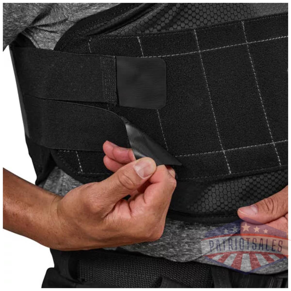 Bs52005b2xl_waist-straps - bulletsafe concealable blltprf - vest xx-lrg black w/cls armor - bs52005b2xl waist straps