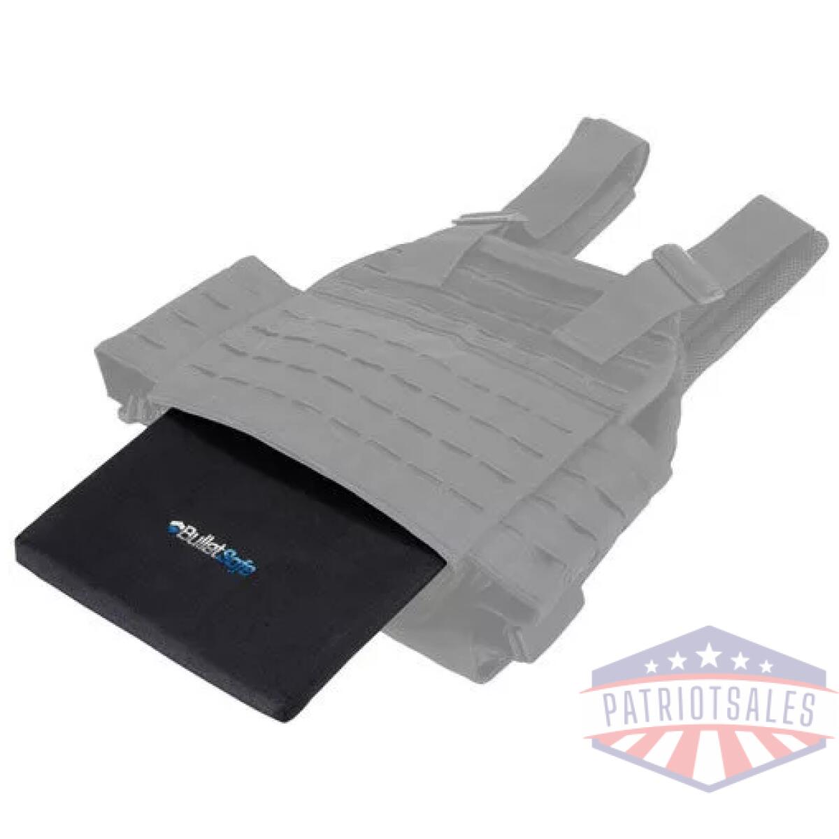 Bs56001_ghosted-vest - bulletsafe flexible armor - panel level iiia shooters cut - bs56001 ghosted vest