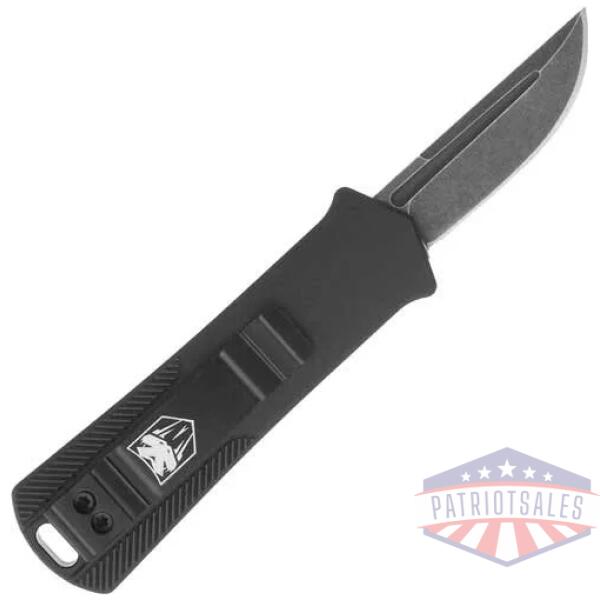 COBRATEC CALIFORNIA 952 OTF - BLACK 1.75" D2 STEEL DROP PNT