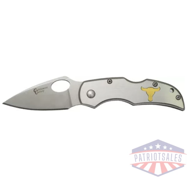 ABKT CATTLEMANS CUTLERY DUECE - LOCKBACK 2.5" BLADE W/ CLIP