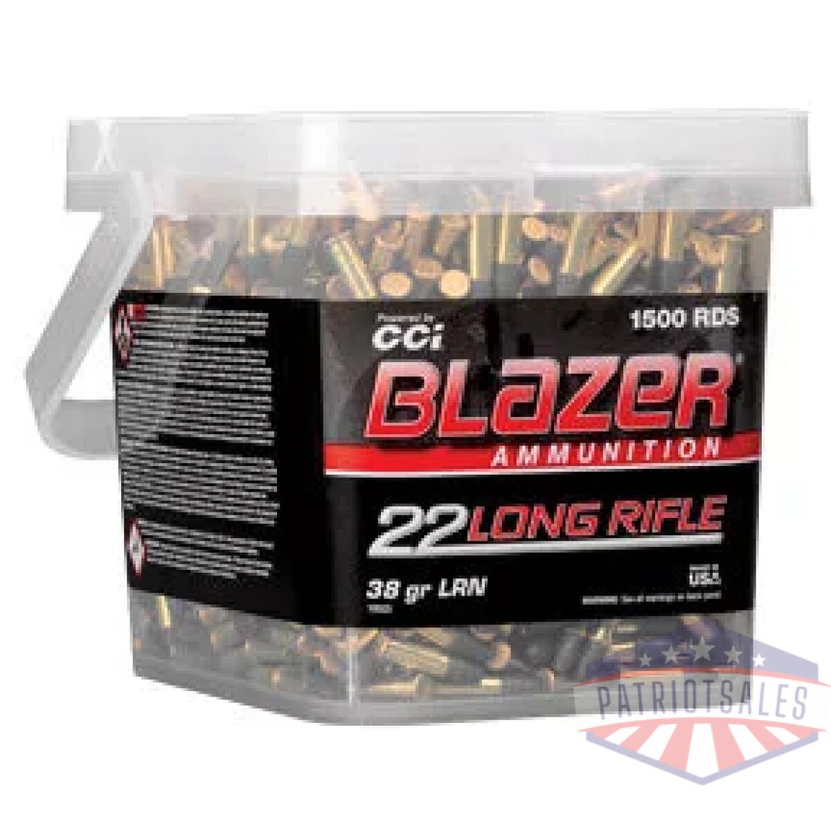 Cci10025_1 - blazer 22lr 38gr 1500c bkt 1500/3000 - cci10025 1