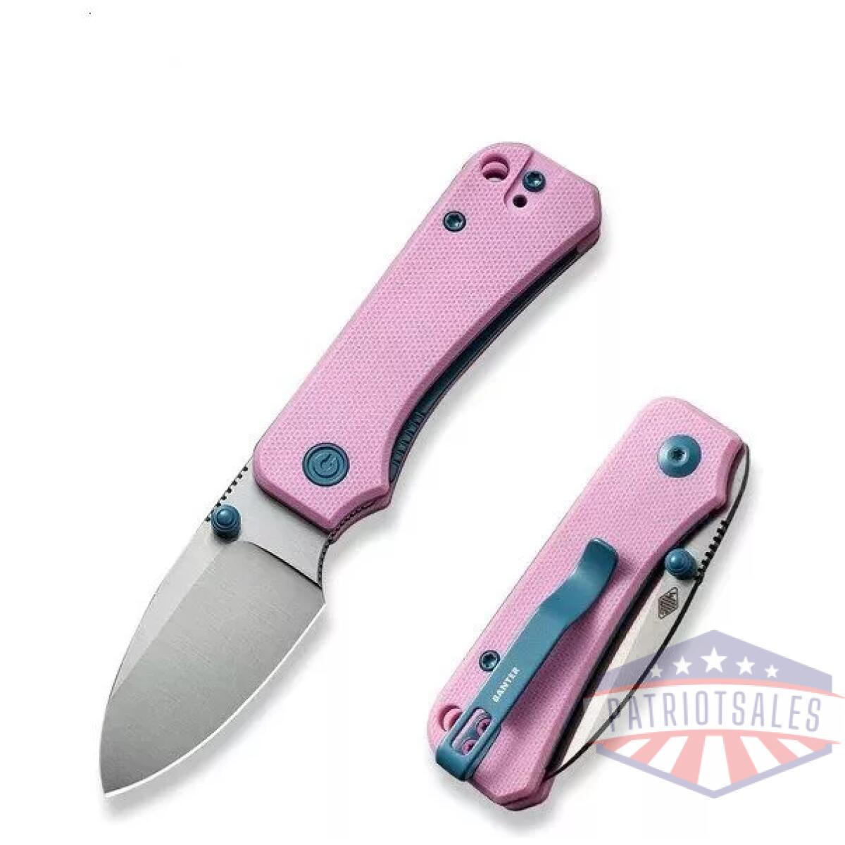 Civ-c19068s-10 - civivi baby banter thumb stud knife g10 handle (2. 34"" nitro-v blade) c19068s-10 - civ c19068s 10