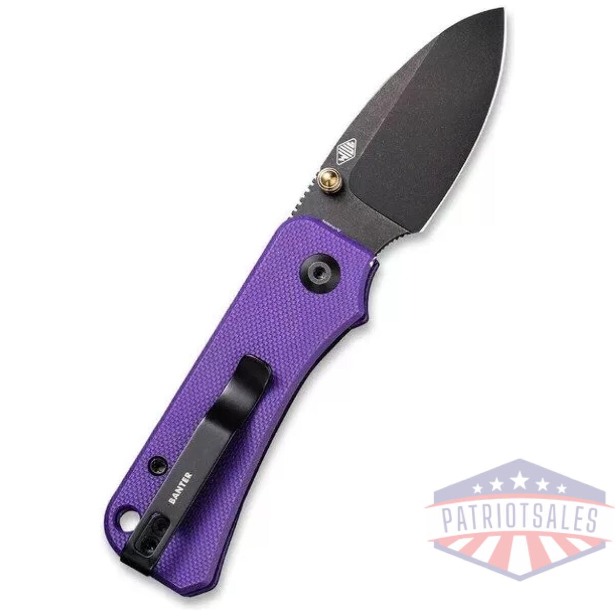 Civ-c19068s-4 - civivi baby banter thumb stud knife g10 handle (2. 34"" nitro-v blade) c19068s-4 - civ c19068s 4