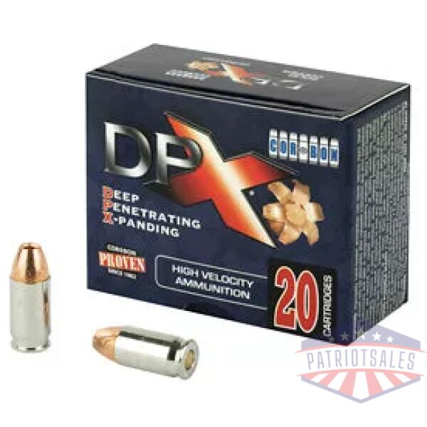 CORBON DPX 380ACP 80GR BRNS X 20/500