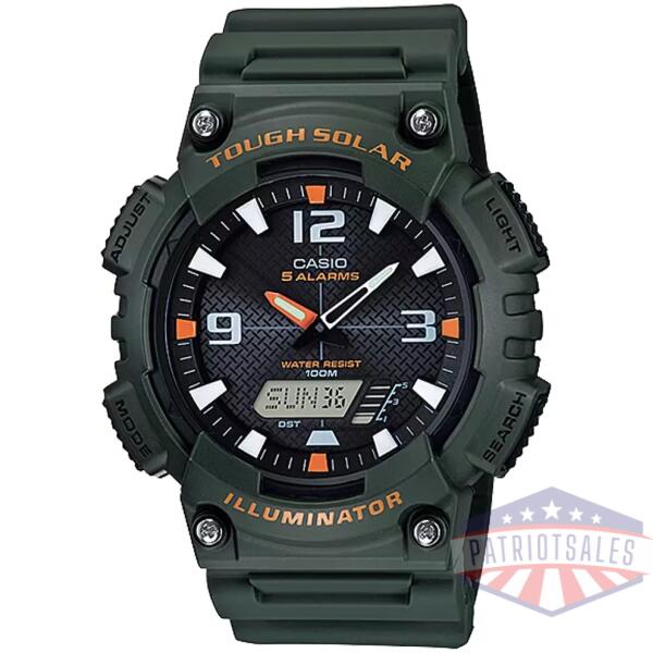 Solar Powered Analog-Digital Watch
