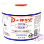 D-WIPE TOWELS 2-325 CT TUBS