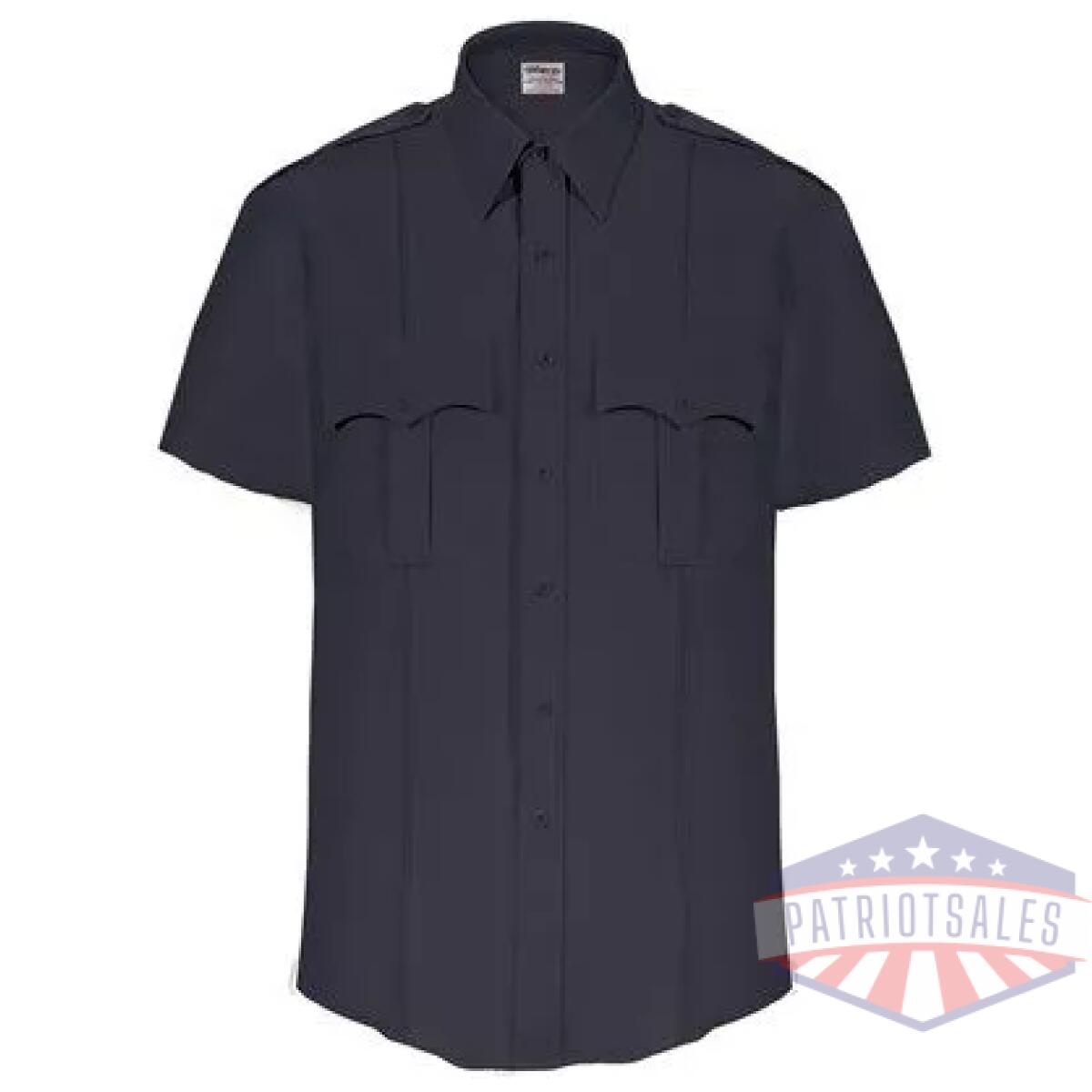Elb-z3314n-19 - textrop 2 ss shirt - zippered - elb z3314n 19