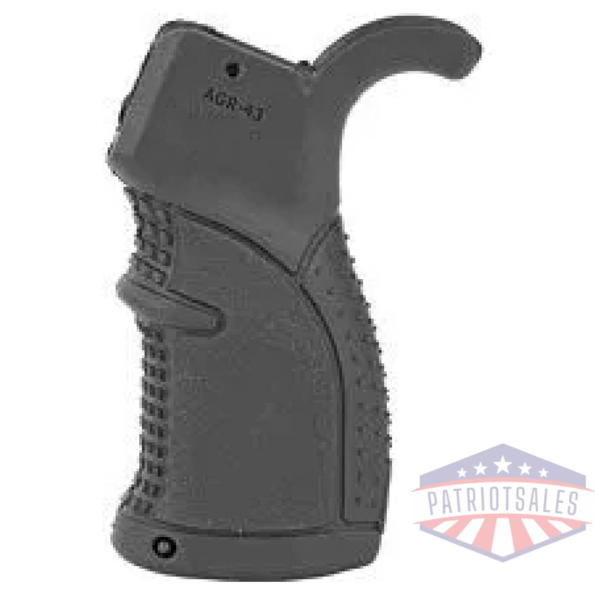 Fabfx-agr43b_1. Webp - fab def pstl grp ar15 rubberized blk - fabfx agr43b 1