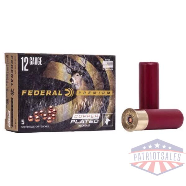 FED PRM VSHOK 12GA 3" 000 BCK 5/250