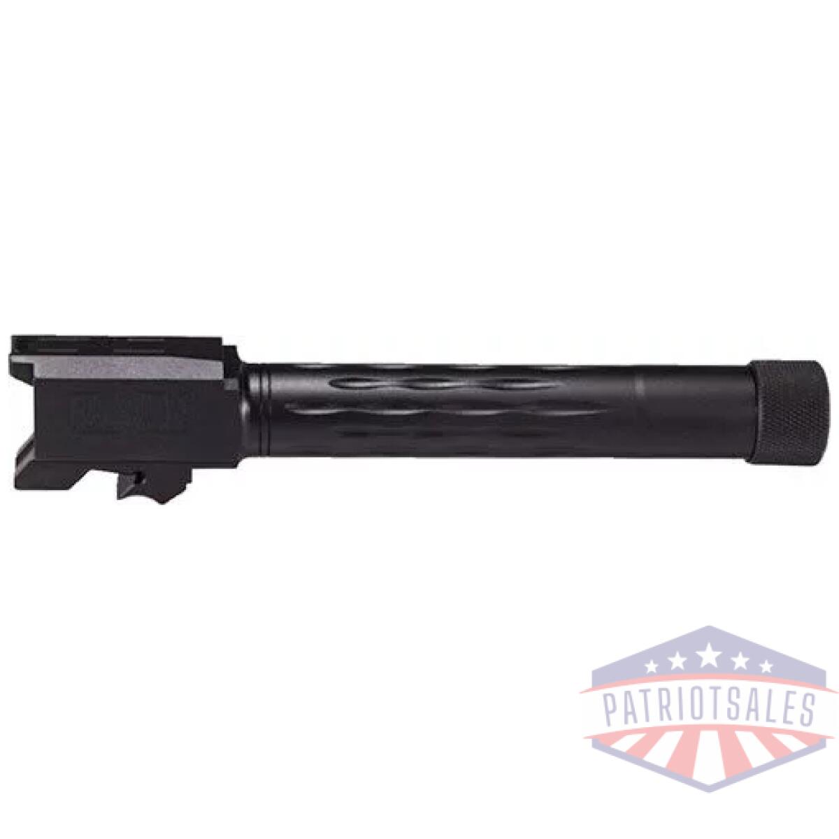 Ff22997 - faxon sig p320 compact 9mm - flame flute threaded blk - ff22997