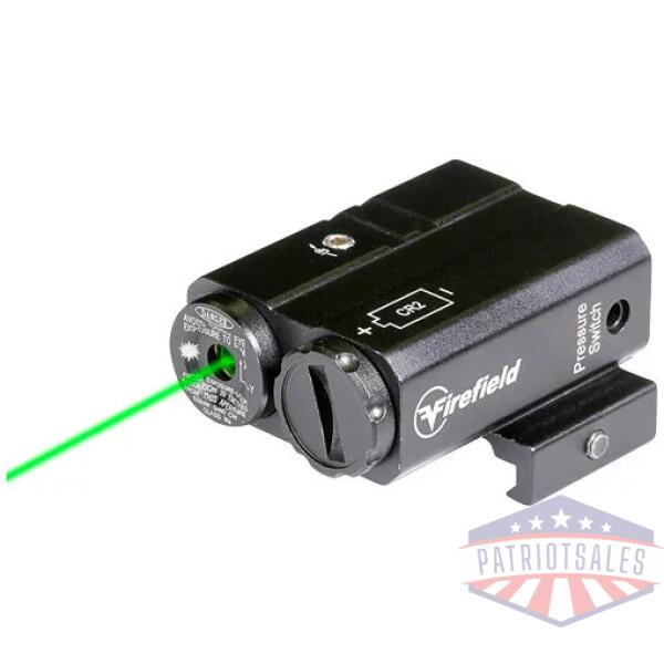 FIREFIELD CHARGE AR LASER - GREEN W/PICATINNY MOUNT