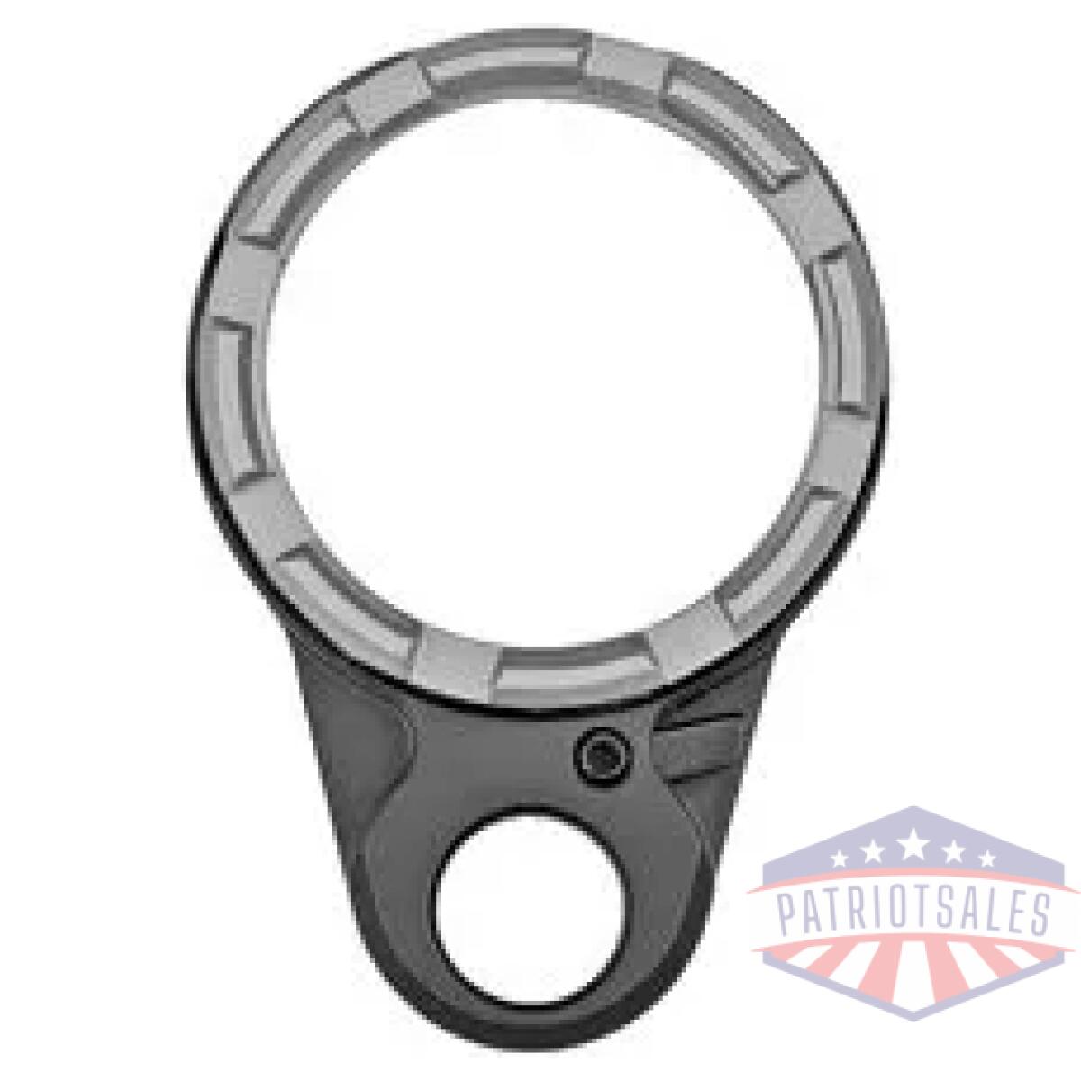 Fortle-blk-k2-gry_1 - fortis k2 enhancd ar15 end plate gry - fortle blk k2 gry 1