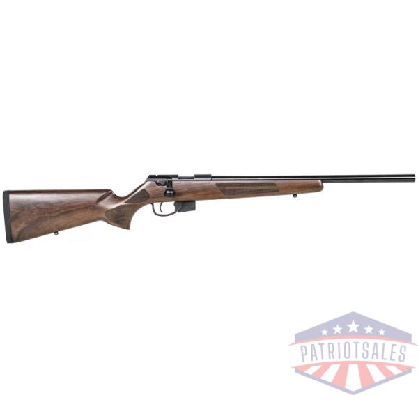 ANSCHUTZ 1761 D HB 22WMR - 20" BLUED/WALNUT CLASSIC