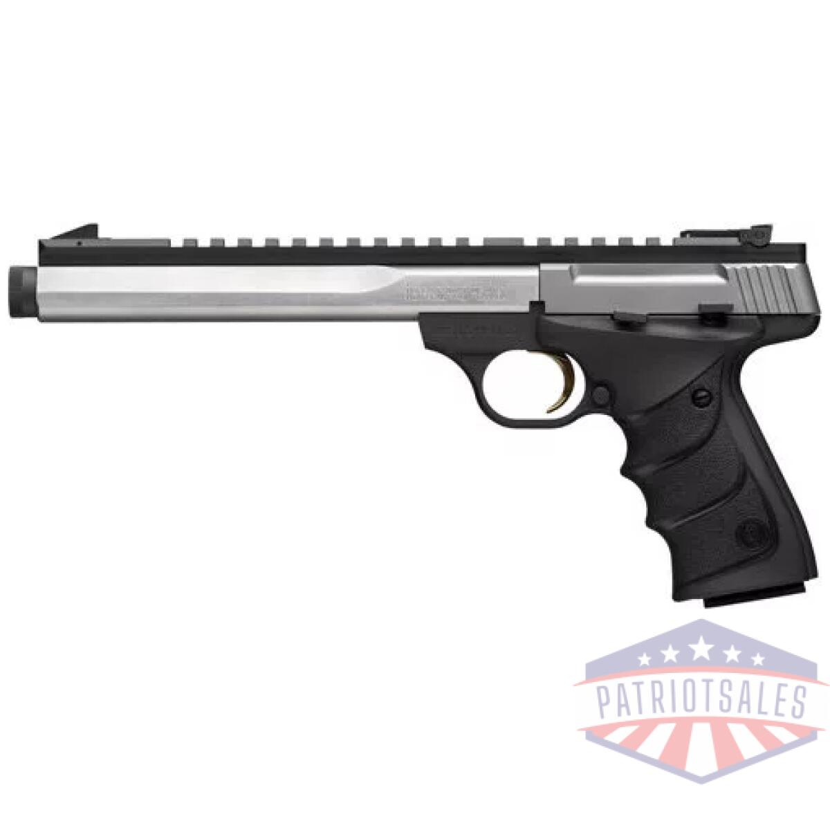 G051590490_left - browning buckmark contour ss - sr mb 22lr 7. 65" ss/bld syn - g051590490 left