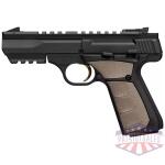 browning buckmark black label - 22lr 4" black/fde w/pic rail