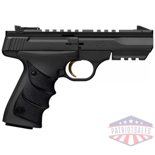 BROWNING BUCKMARK BLACK LABEL - 22LR 4" BLACK/BLACK