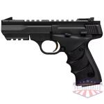 browning buckmark black label - 22lr 4" black/black