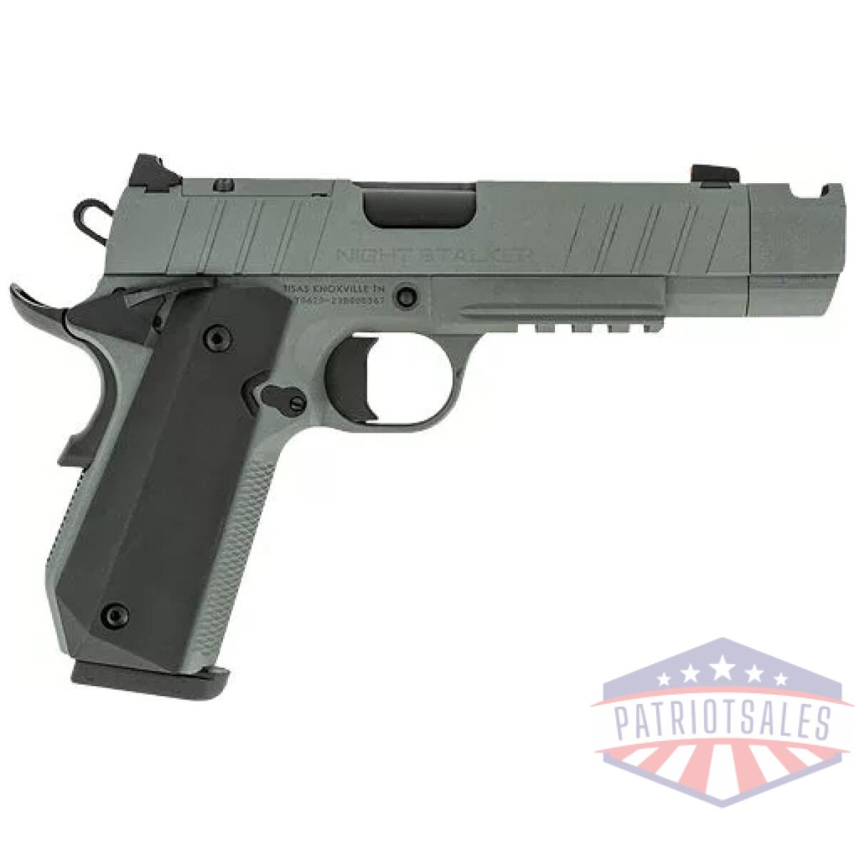 G10100135. Webp - tisas 1911 b45ba nssf-c 45acp - 4. 25" bbl 8rd w/ case grey - g10100135